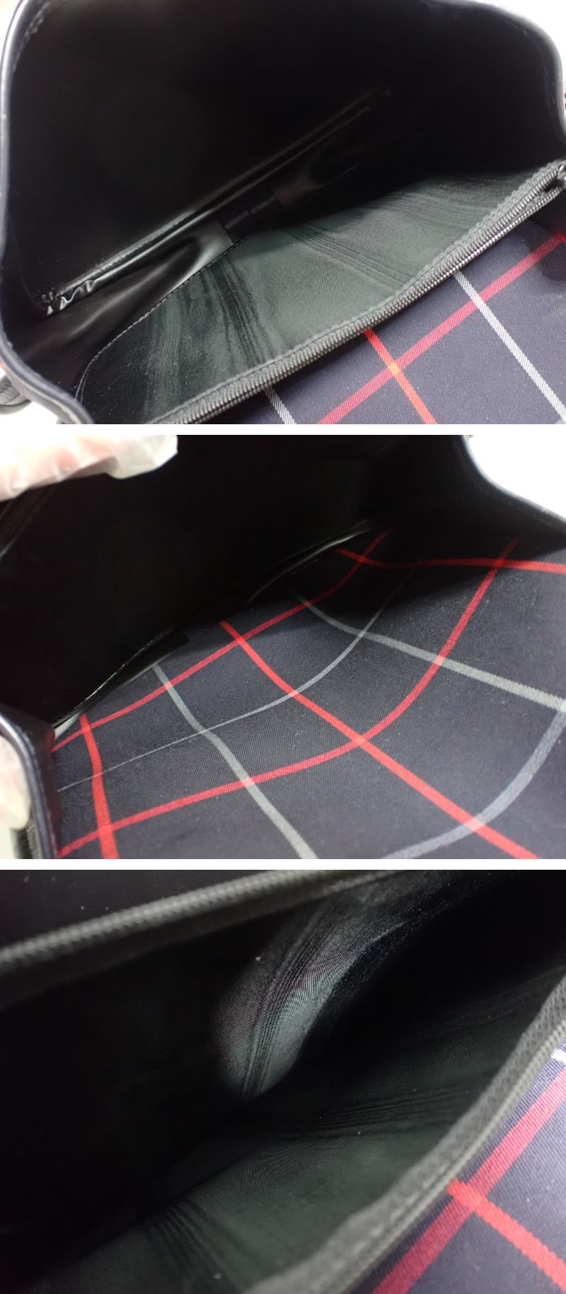 Burberry Vintage Crossbody Navy Check - Detail 2