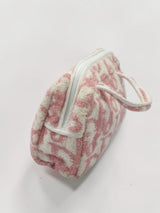 Christian Dior Trotter Pile Handbag Pink - Detail 3 view 3