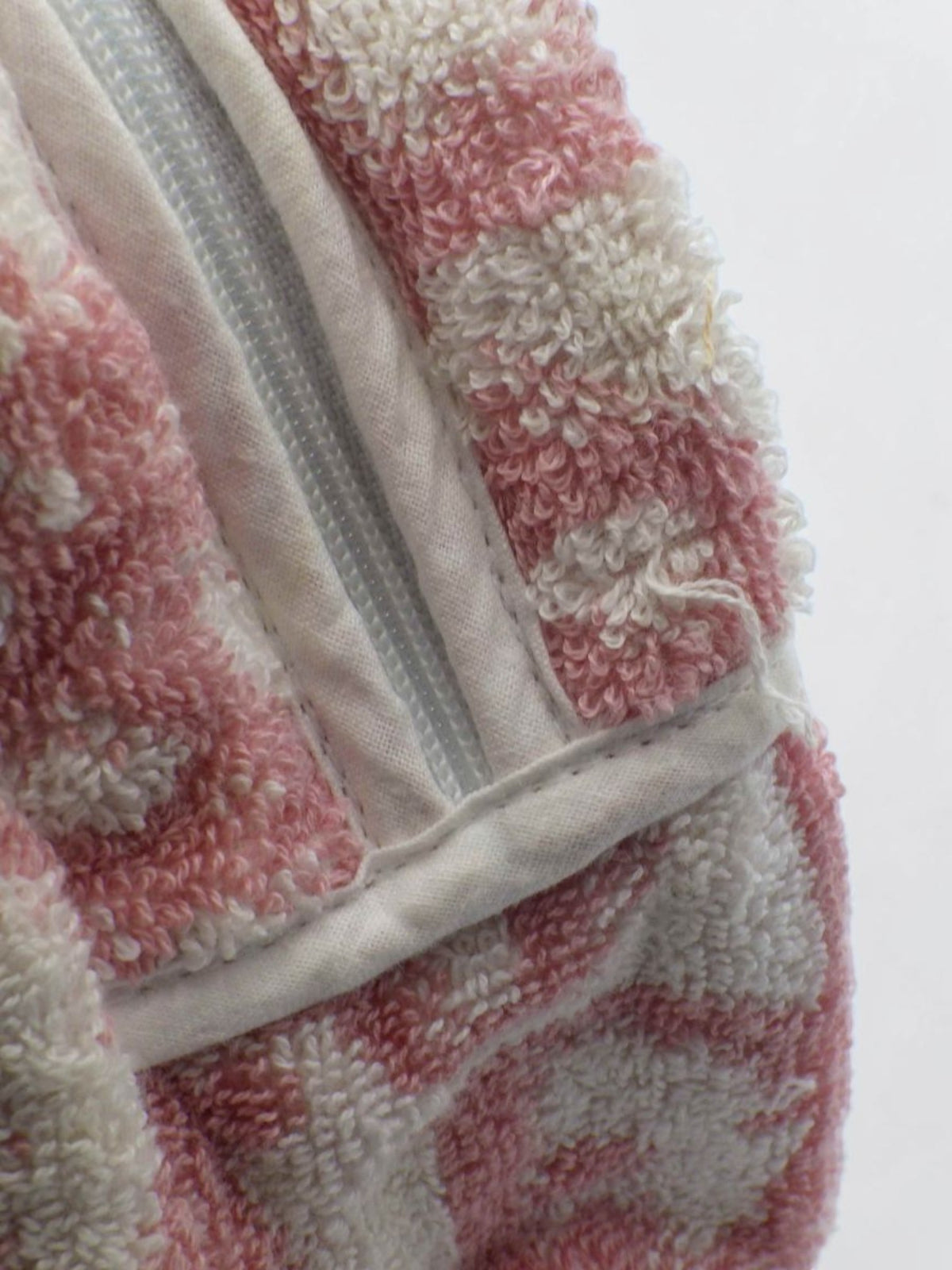 Christian Dior Trotter Pile Handbag Pink - Detail 6 — view 6