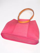 Hermes Herbag Cabas Rouge - Top Angle view 4