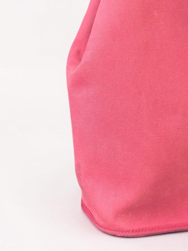 Hermes Herbag Cabas Rouge - Corner Detail — view 5
