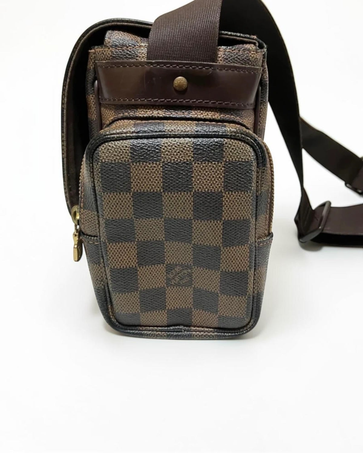 Louis Vuitton Melville Reporter Damier Ebene - Detachable Exterior Pouch — view 4