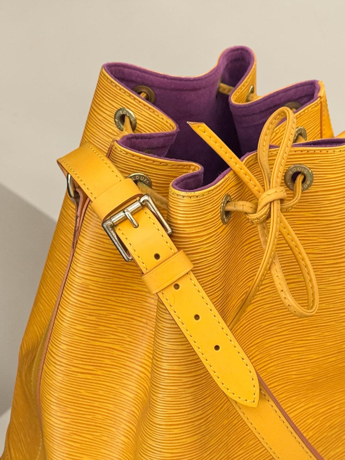 Louis Vuitton Noé GM Epi Moutarde - Detail 12 — view 12