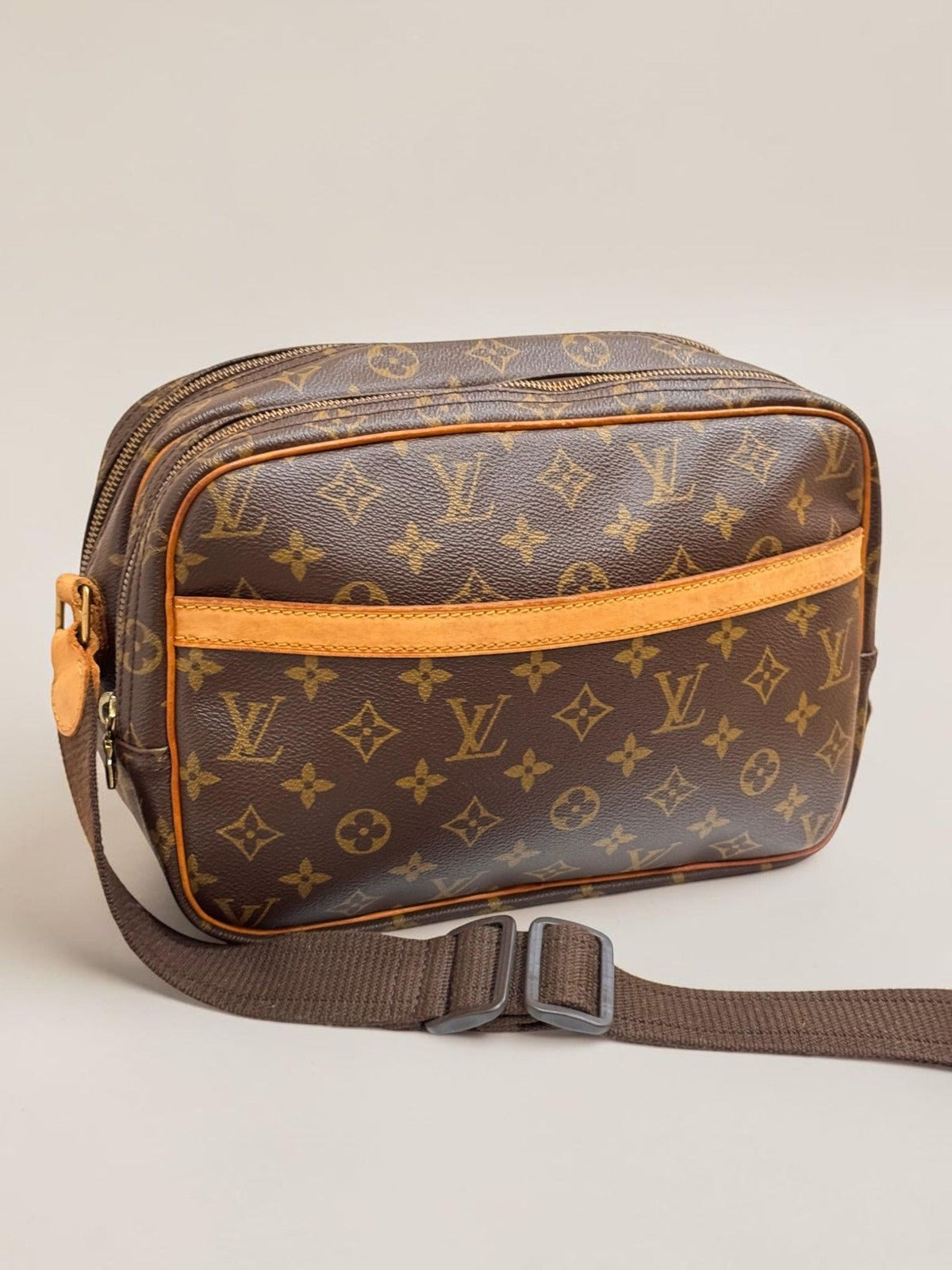 Louis Vuitton Reporter PM Monogram - Front View — view 1
