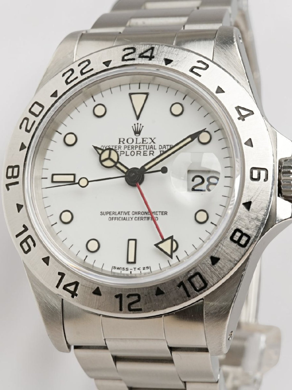 Rolex Explorer II 16570 White "Polar" Tritium - Detail 2 — view 2