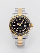 Rolex GMT-Master II 116713LN Two-Tone Black - Front View view 1