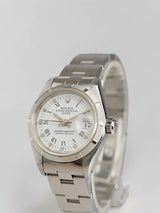 Rolex Oyster Perpetual Date 69190 Ladies Roman - Front View view 1
