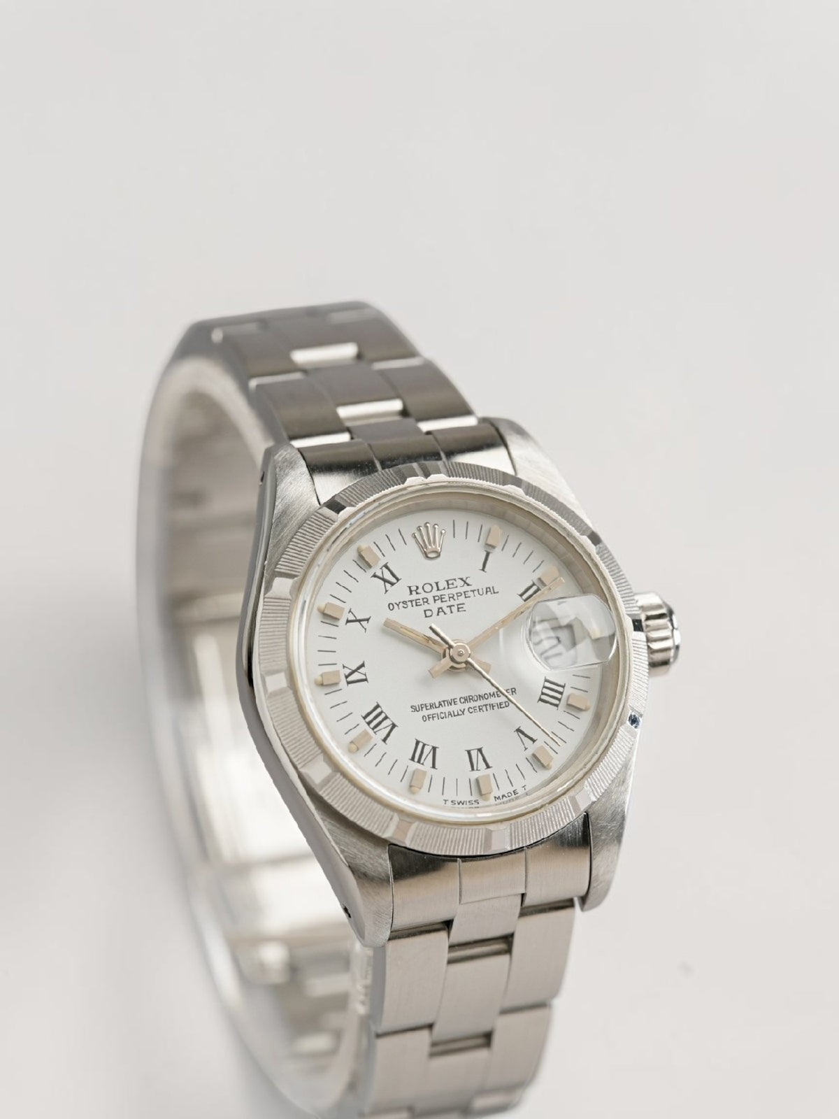 Rolex Oyster Perpetual Date 69190 Ladies Roman - Detail 3 — view 3