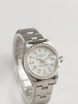 Rolex Oyster Perpetual Date 69190 Ladies Roman - Detail 3 view 3