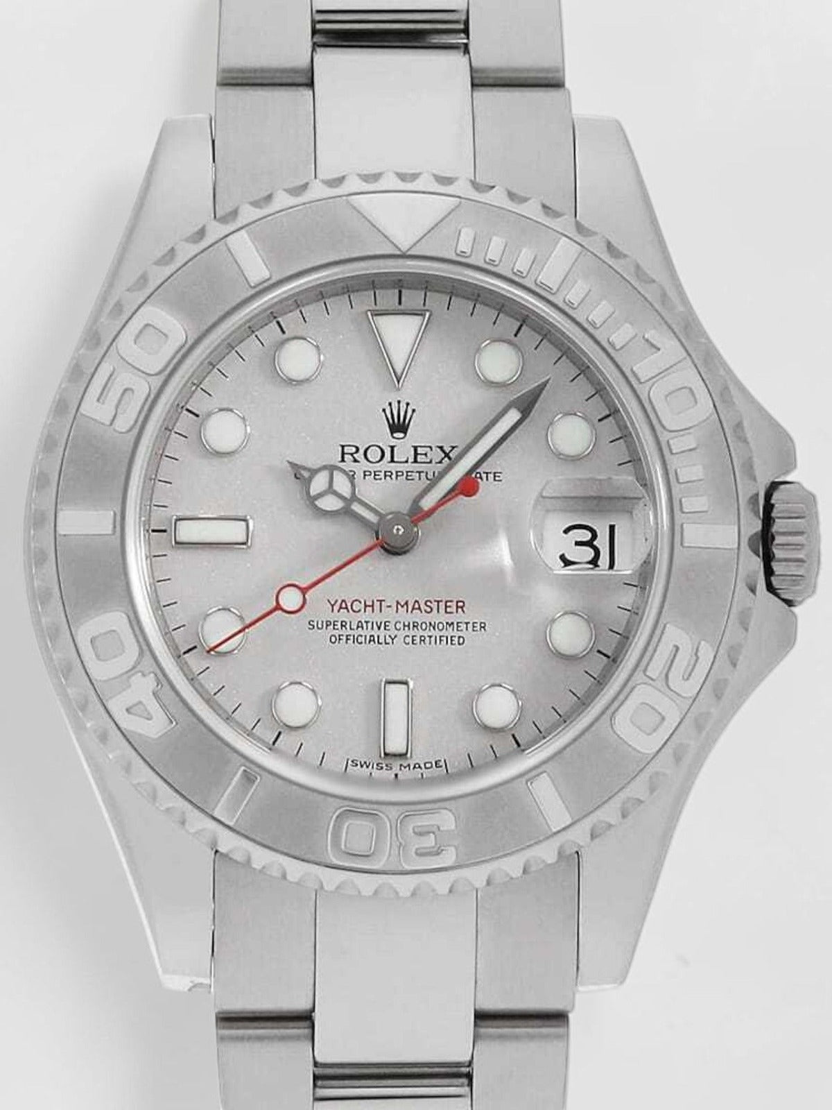 Rolex Yacht-Master 168622 Rolesium Midsize - Front View — view 1